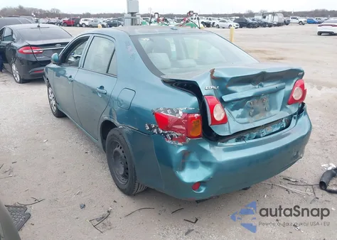 2010 Toyota Corolla Le z USA, uszkodzony, nr VIN 2T1BU4EE7AC289250